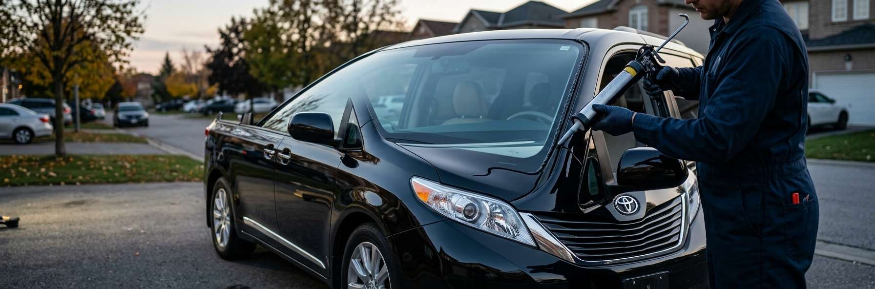 Windshield Replacement for Toyota Sienna 2011-2020 by Alexwindshield