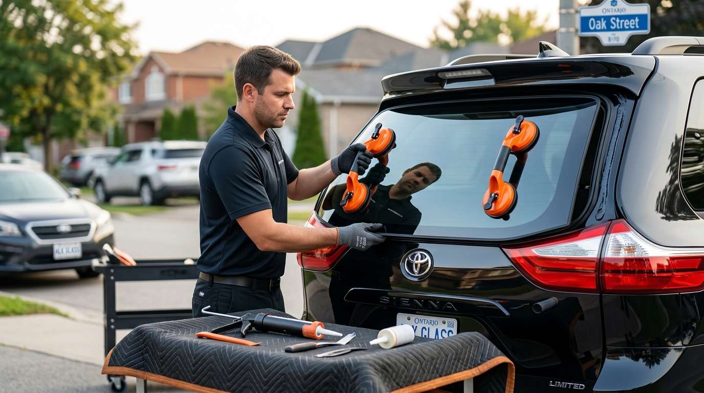 Back Glass Replacement for Toyota Sienna 2011-2020 by Alexwindshield