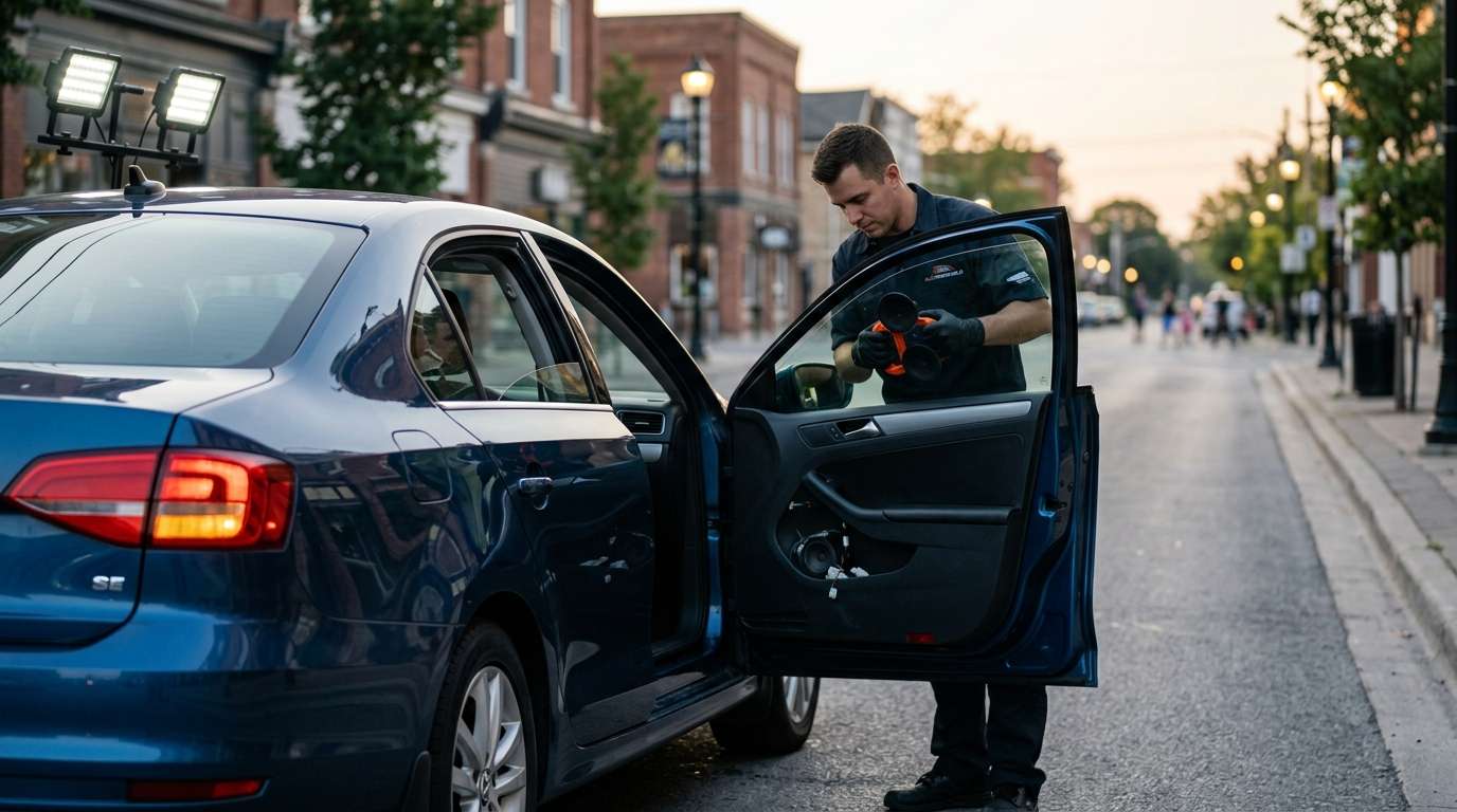 Door Glass Replacement for Volkswagen Jetta 2011-2018 by Alexwindshield