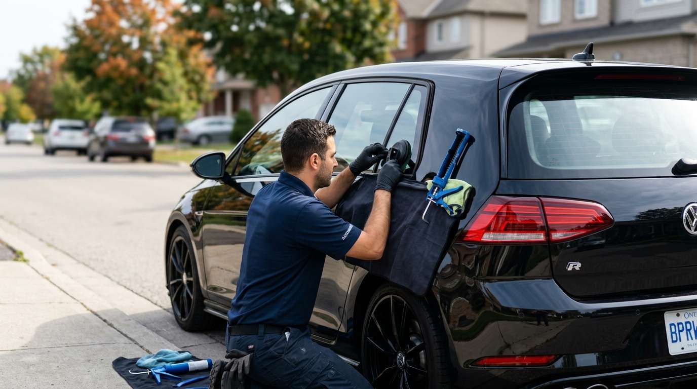 Quarter Glass Replacement for Volkswagen Golf / GTI / R 2015-2021 (Mk7) by Alexwindshield