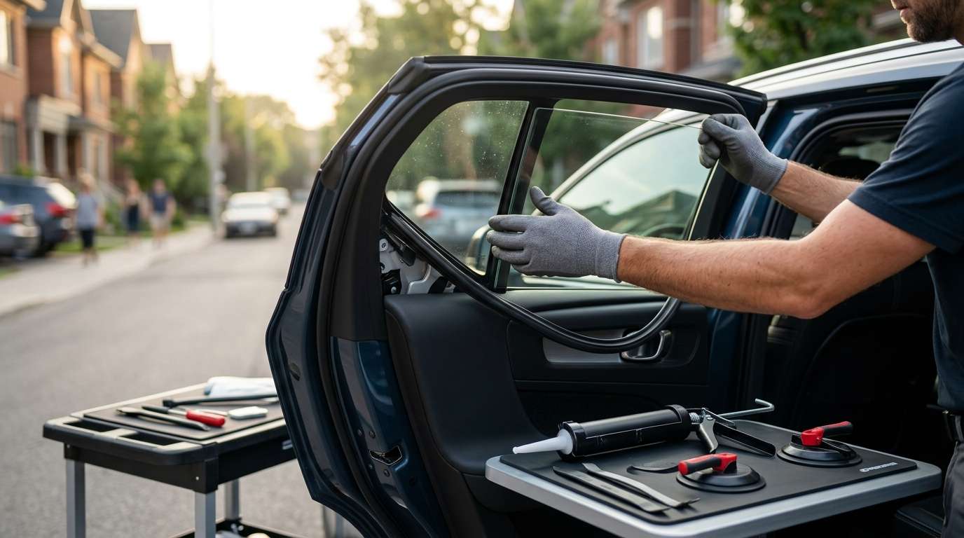 Door Glass Replacement for Volvo XC40 2018-2027 by Alexwindshield