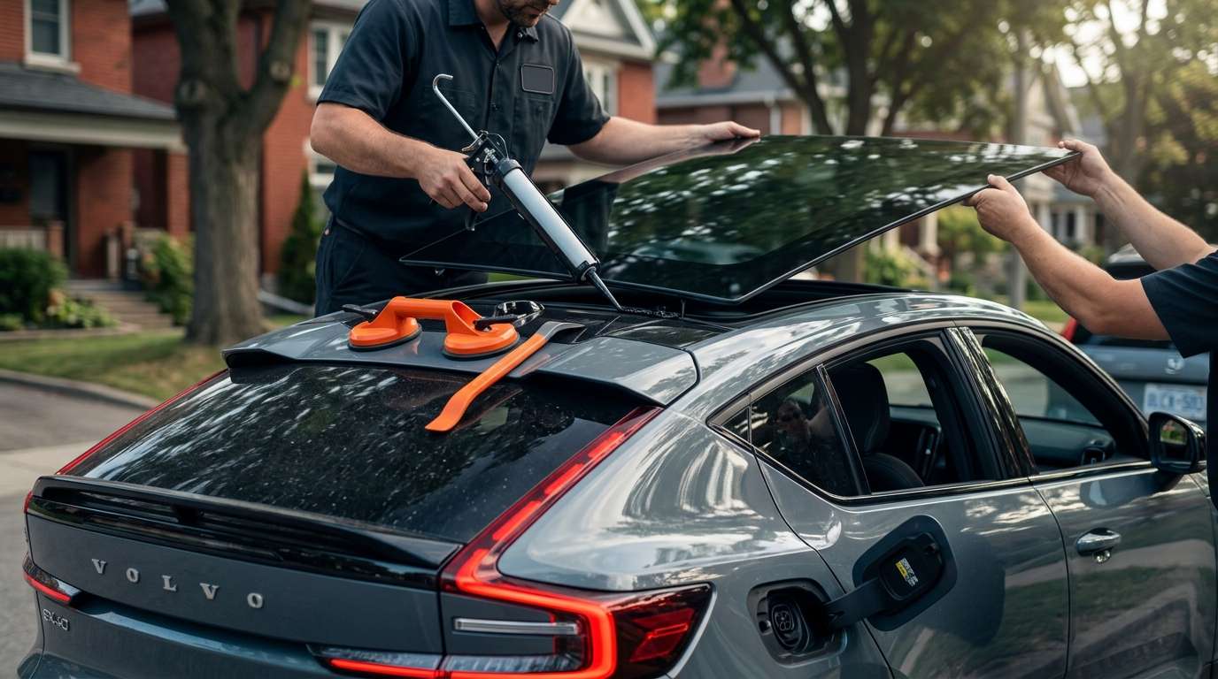 Sunroof Replacement for Volvo EX40 (EV) 2024-2027 by Alexwindshield