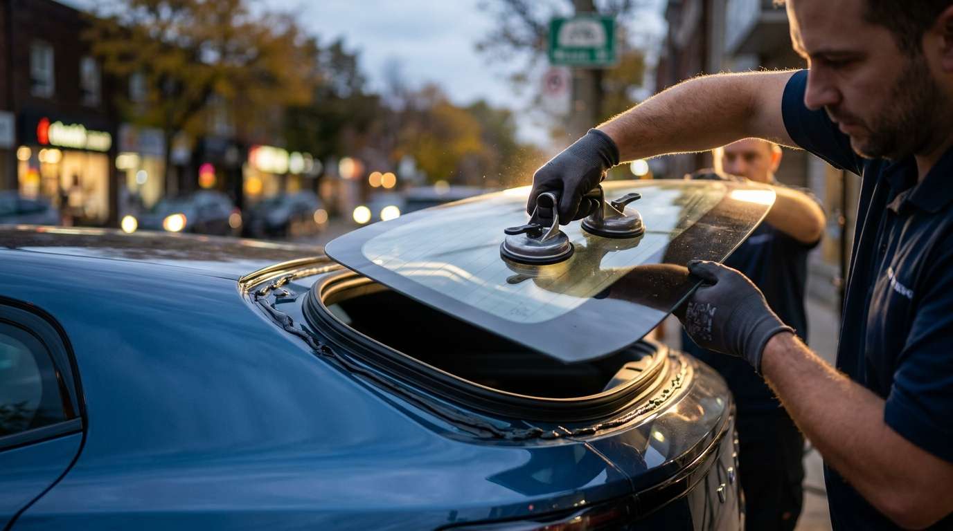 Back Glass Replacement for Volvo EX30 (EV) 2024-2027 by Alexwindshield