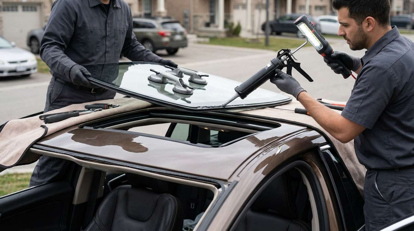 Sunroof Replacement for Volvo V60 Cross Country 2011-2018 by Alexwindshield