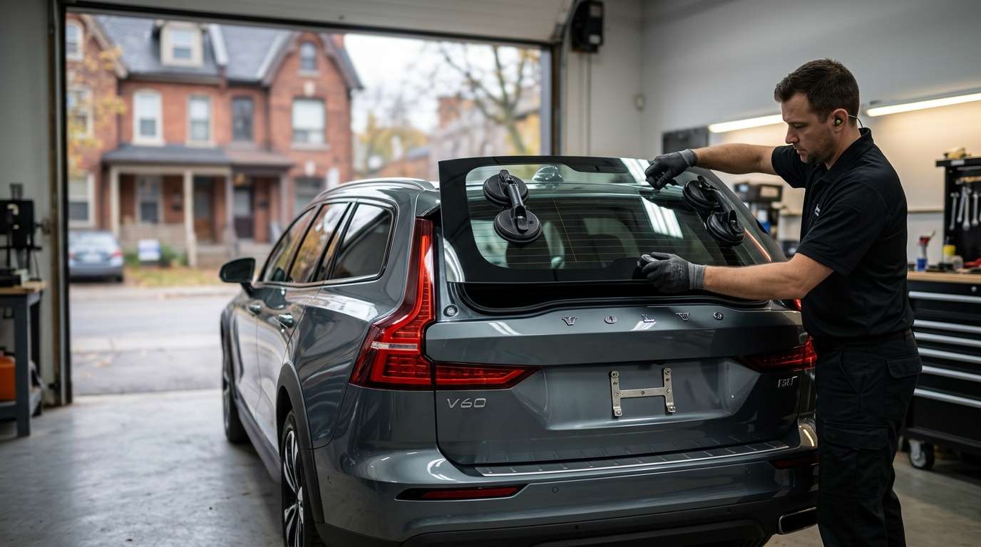Back Glass Replacement for Volvo V60 Cross Country 2019-2027 by Alexwindshield
