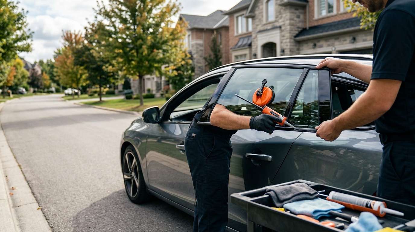 Vent Glass Replacement for Volvo V60 Wagon 2011-2018 by Alexwindshield