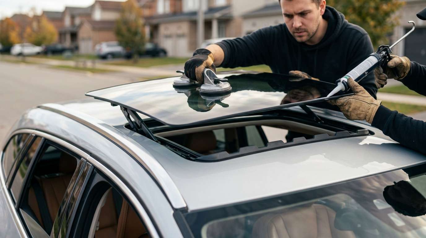 Sunroof Replacement for Volvo V60 Wagon 2011-2018 by Alexwindshield