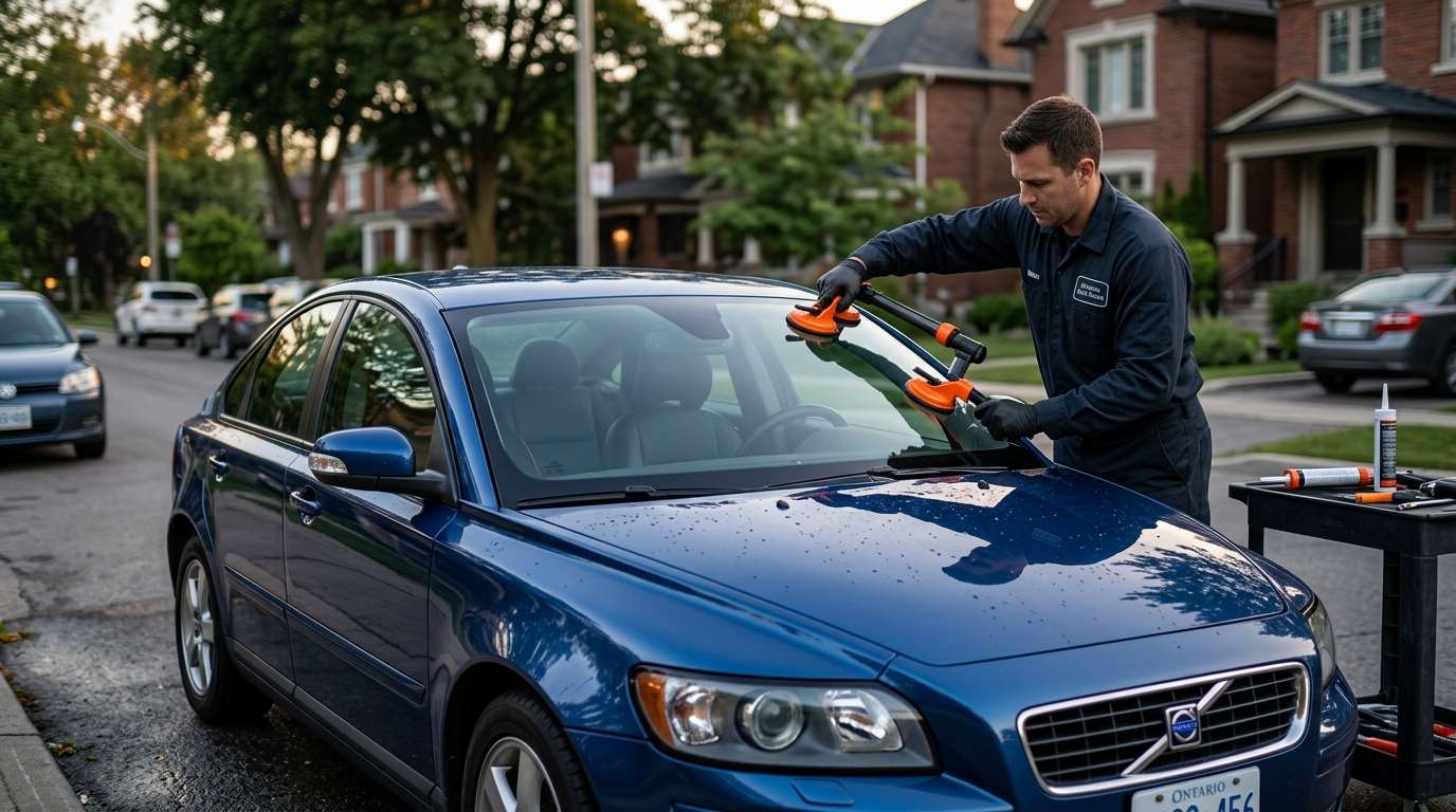Windshield Replacement for Volvo V50 2005-2012 by Alexwindshield