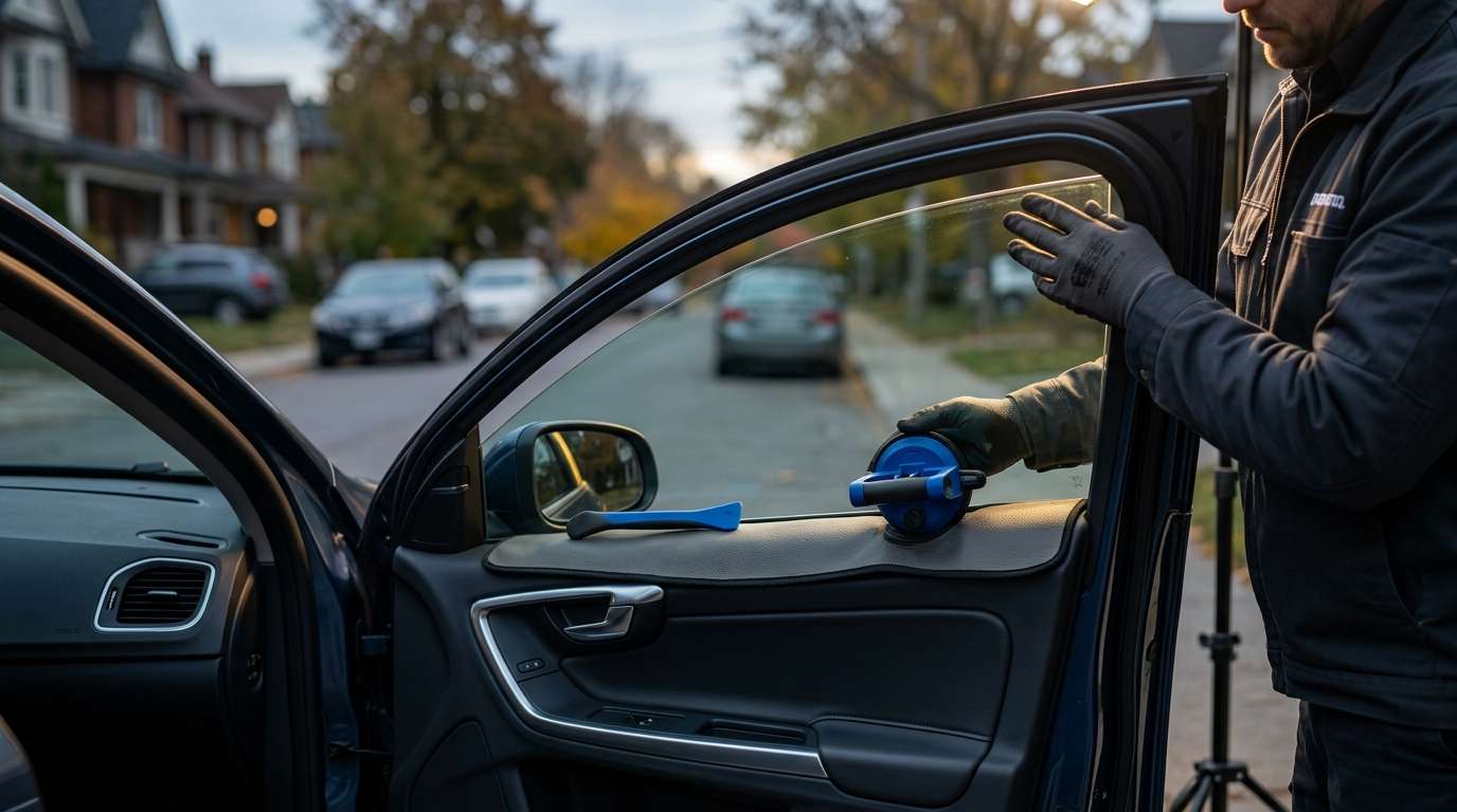 Door Glass Replacement for Volvo S60 2011-2018 by Alexwindshield