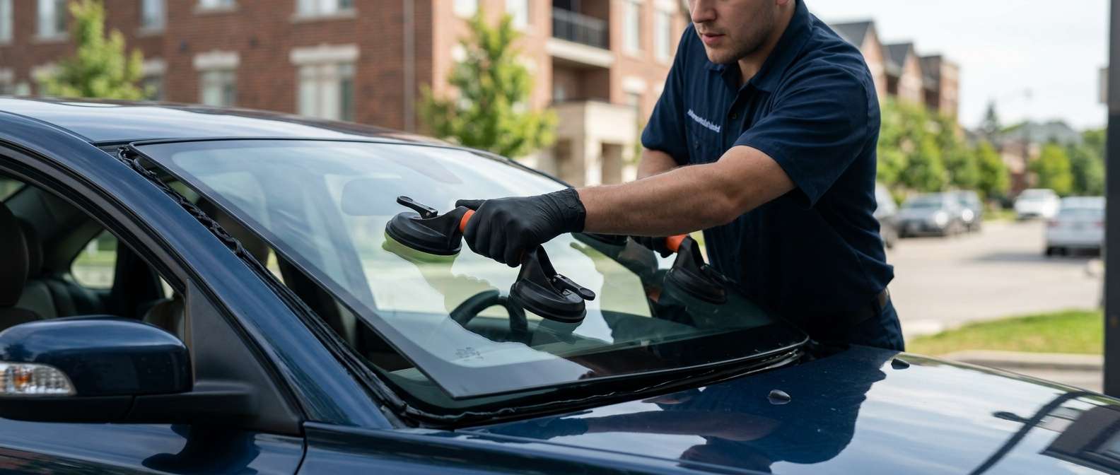 Windshield Replacement for Volvo S40 2000-2004 by Alexwindshield