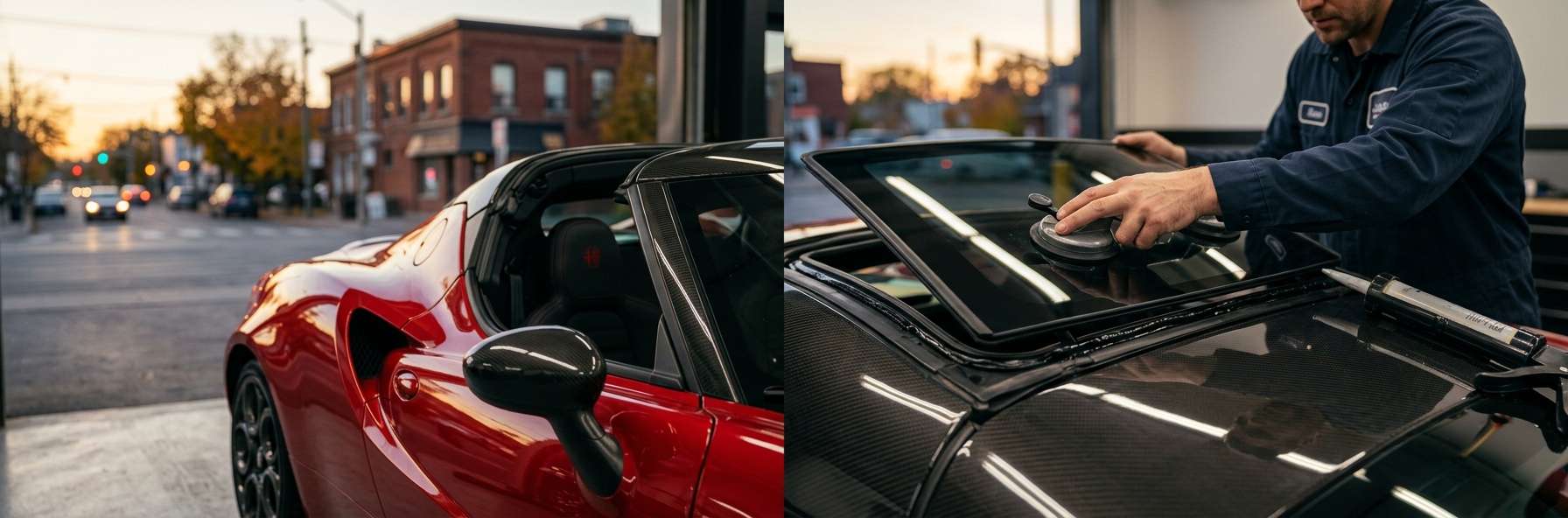 Sunroof Replacement for Alfa Romeo 4C / 4C Spider 2014-2020 by Alexwindshield