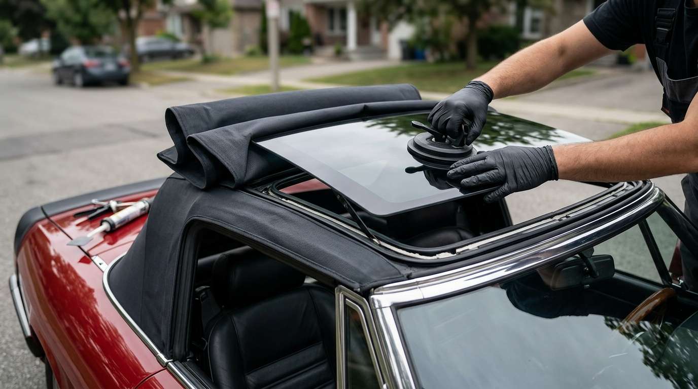 Sunroof Replacement for Alfa Romeo Spider 1990-1993 (Series 4) by Alexwindshield