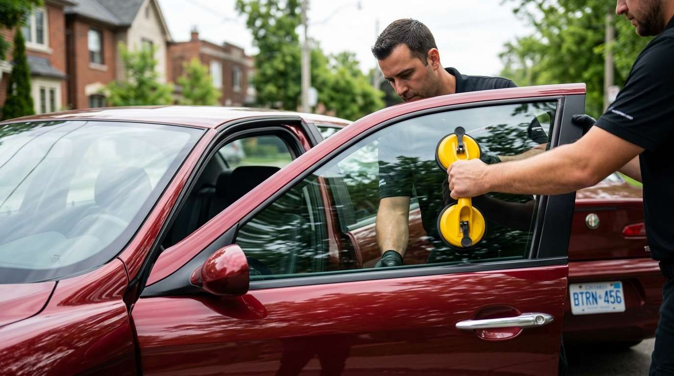 Door Glass Replacement for Alfa Romeo 156 1997-2007 by Alexwindshield