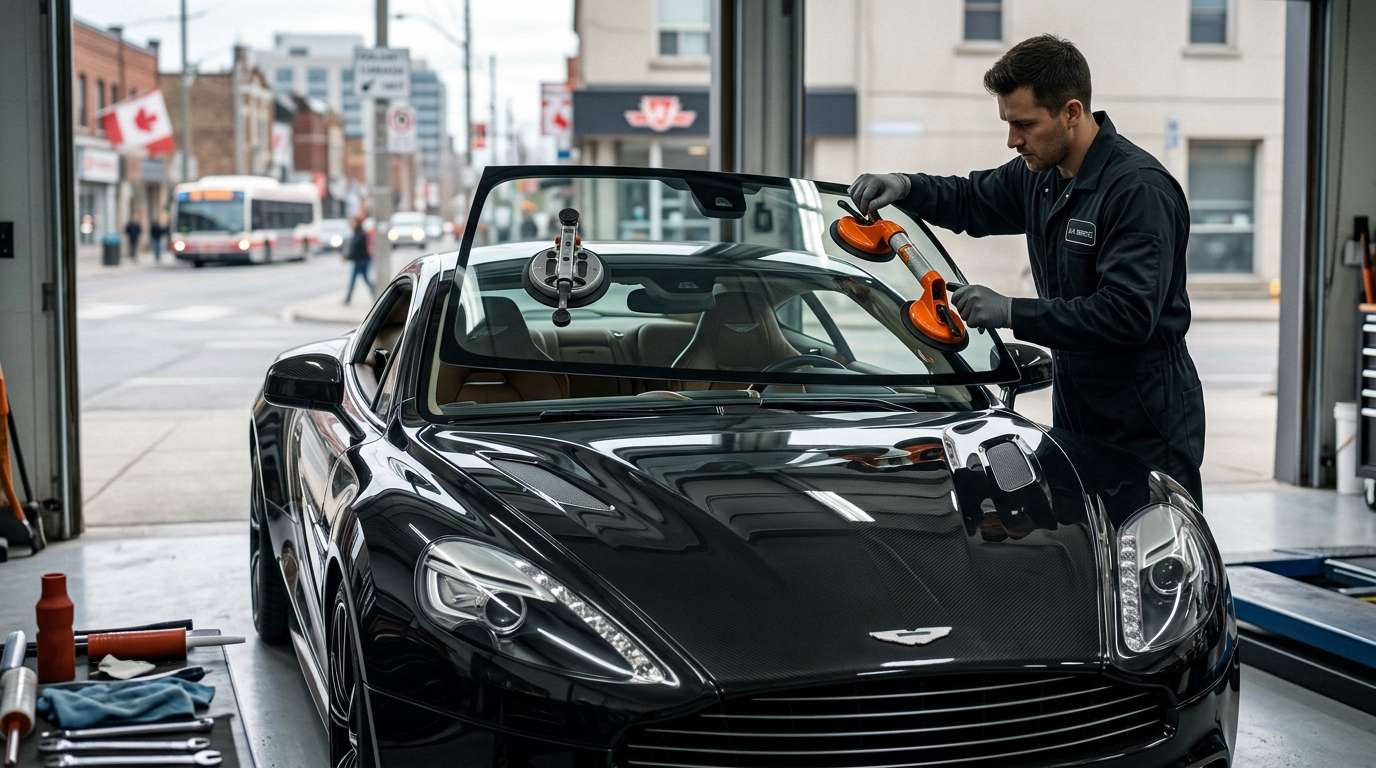 Windshield Replacement for Aston Martin Vanquish 2025-2027 by Alexwindshield