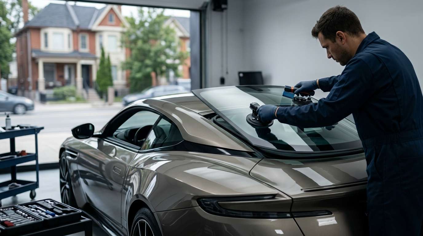 Back Glass Replacement for Aston Martin Valiant 2025-2026 by Alexwindshield