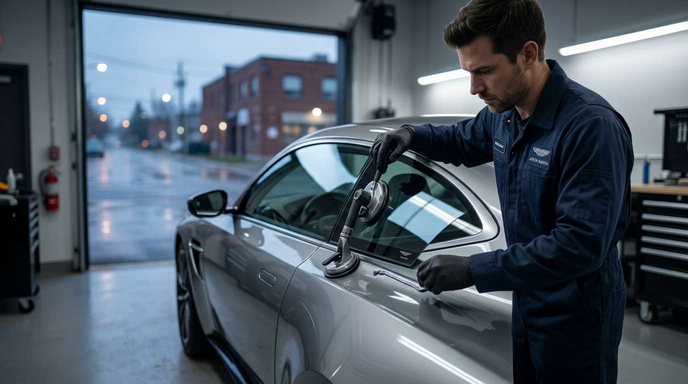 Quarter Glass Replacement for Aston Martin Valiant 2025-2026 by Alexwindshield