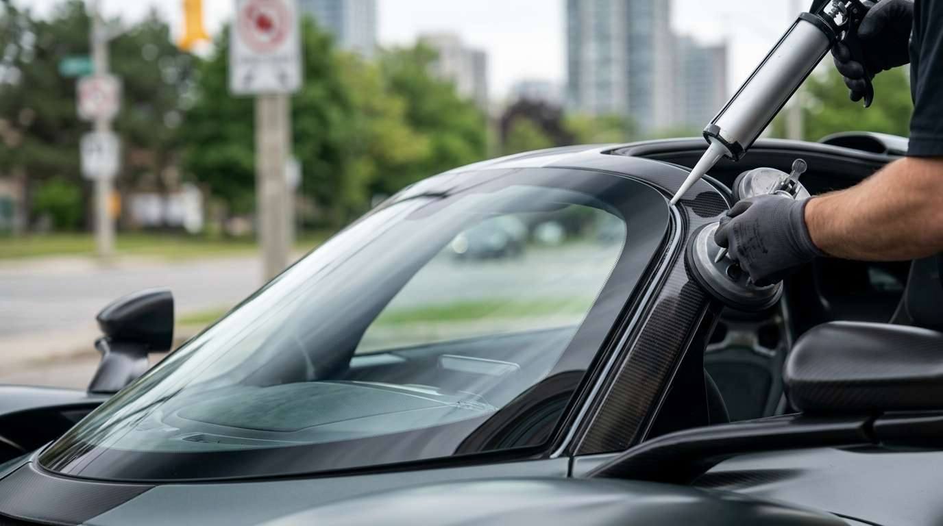 Windshield Replacement for Aston Martin Valkyrie / Spider 2021-2027 by Alexwindshield