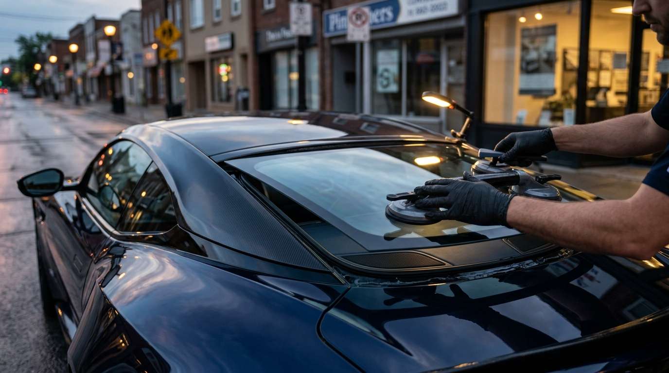 Back Glass Replacement for Aston Martin DBS / Superleggera 2018-2024 by Alexwindshield