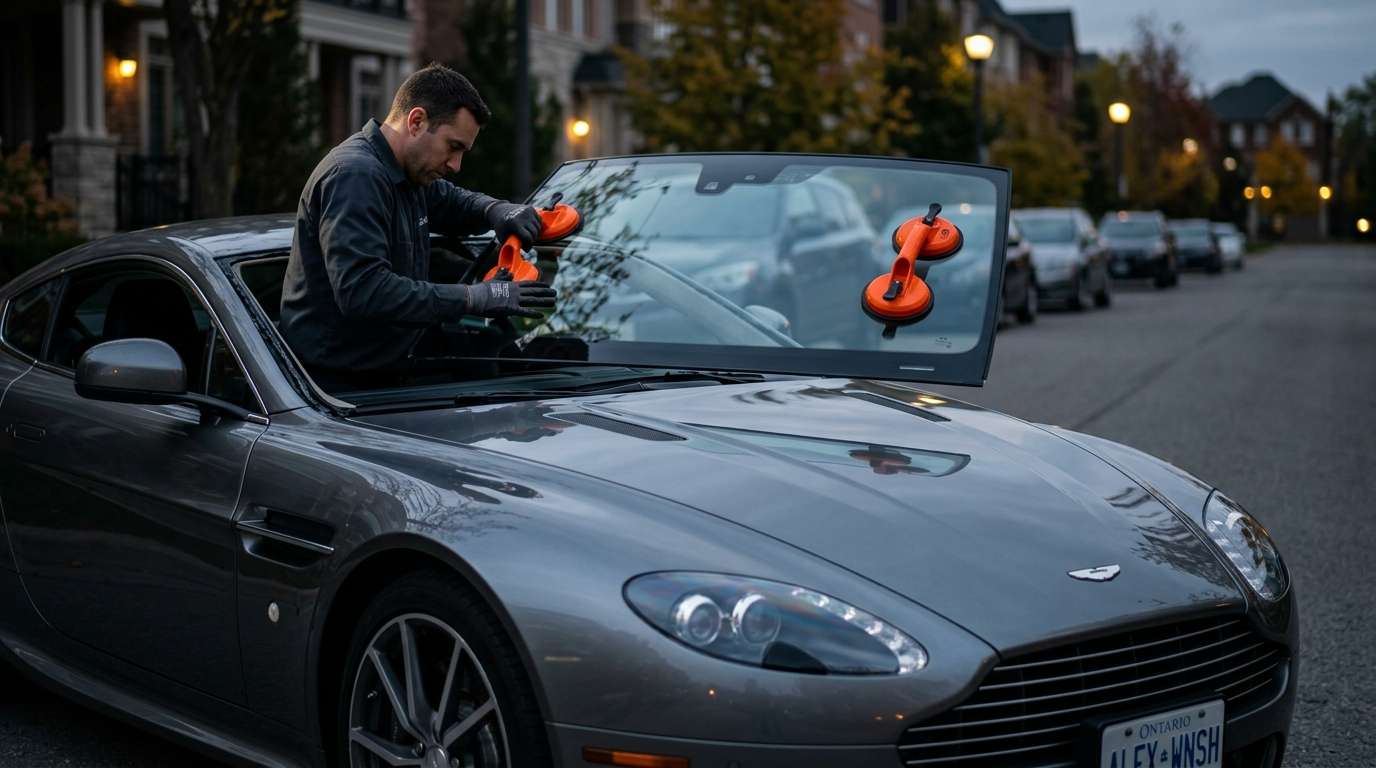 Windshield Replacement for Aston Martin Vantage 2018-2024 by Alexwindshield