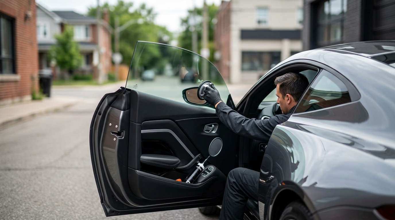 Door Glass Replacement for Aston Martin Vantage 2018-2024 by Alexwindshield