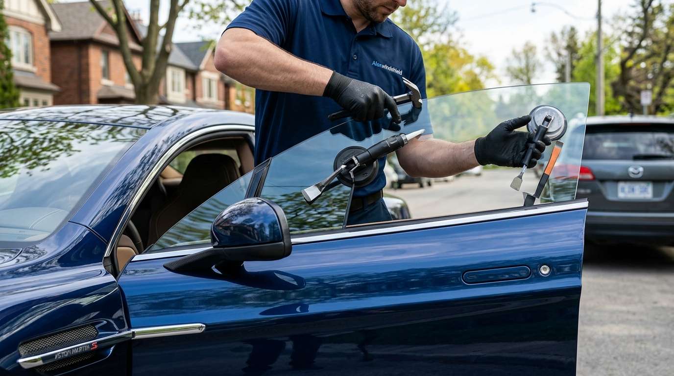 Door Glass Replacement for Aston Martin Rapide / S / AMR 2010-2020 by Alexwindshield