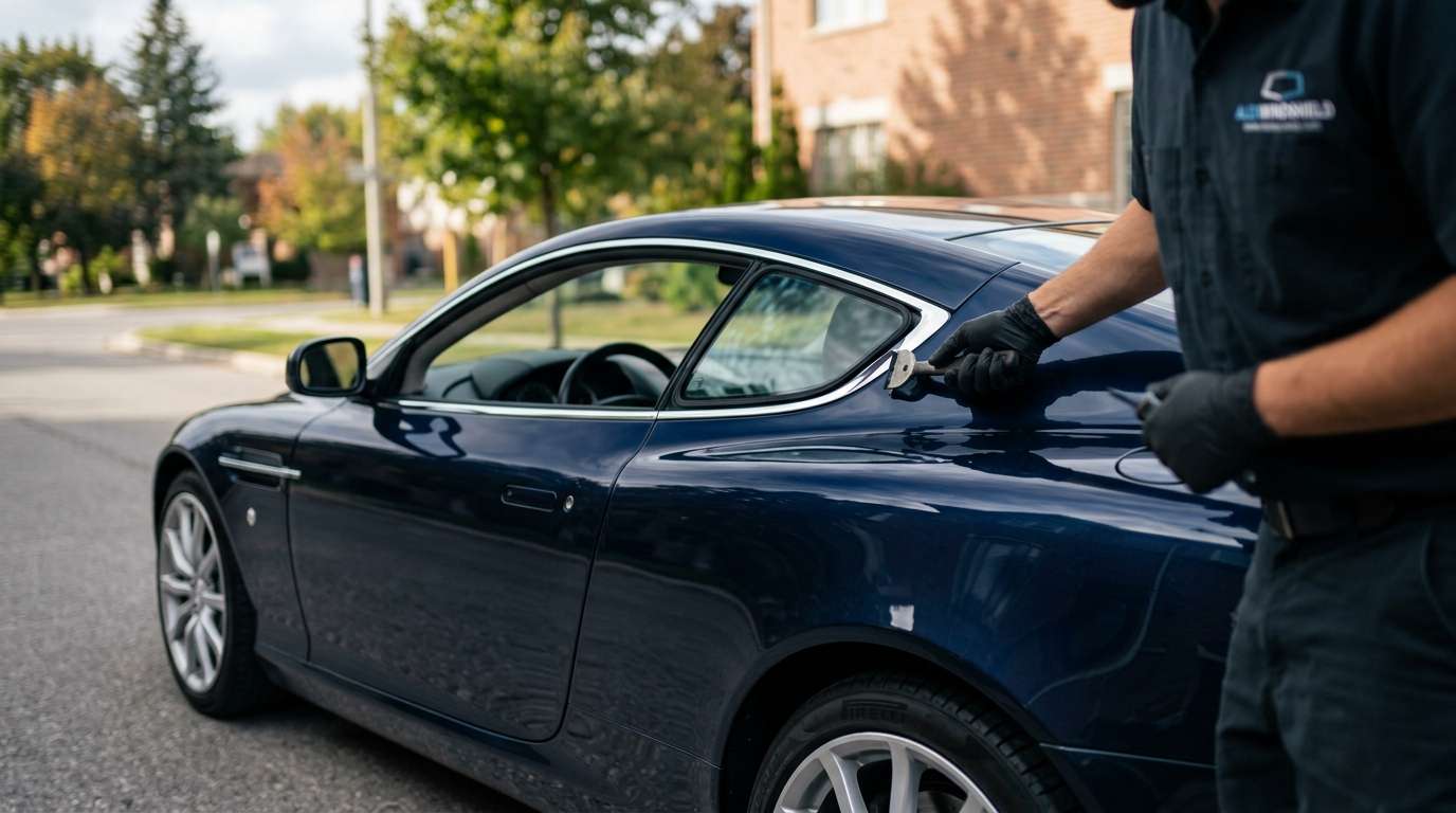Vent Glass Replacement for Aston Martin DB9 2004-2016 by Alexwindshield