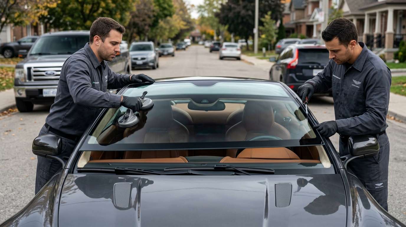 Windshield Replacement for Aston Martin V8 Vantage 2005-2017 by Alexwindshield