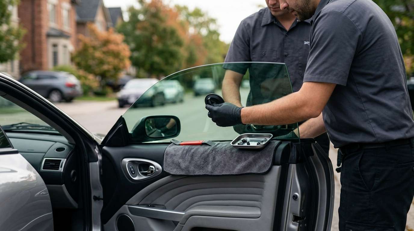 Door Glass Replacement for Aston Martin V12 Vanquish / S 2001-2007 by Alexwindshield