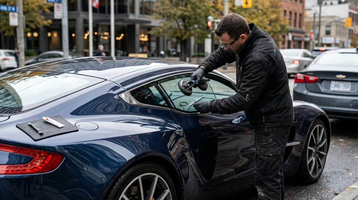 Quarter Glass Replacement for Aston Martin One-77 2009-2012 by Alexwindshield