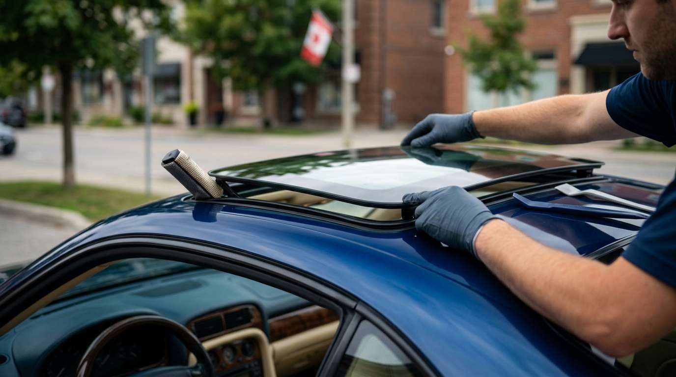 Sunroof Replacement for Aston Martin V8 Coupe / Volante 1996-2000 by Alexwindshield