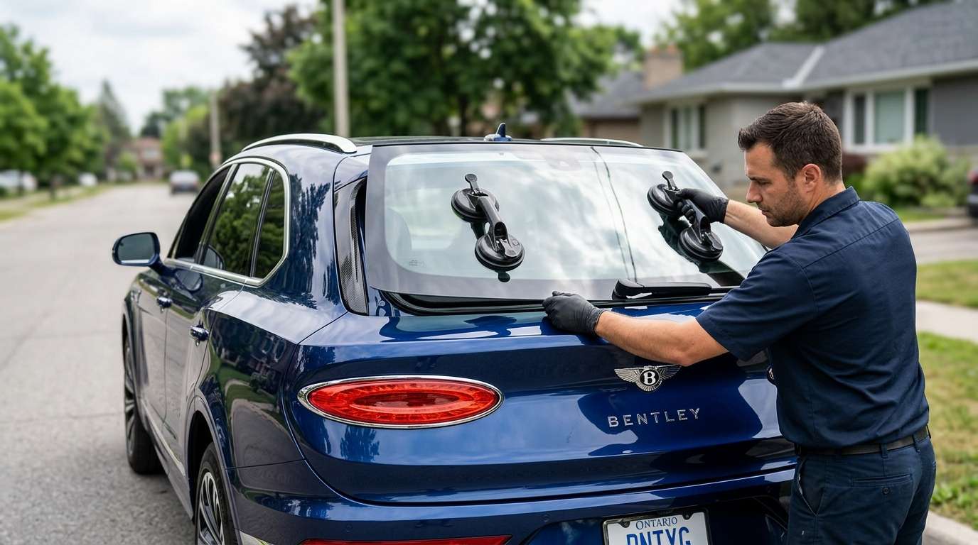 Back Glass Replacement for Bentley Bentayga 2021-2027 by Alexwindshield