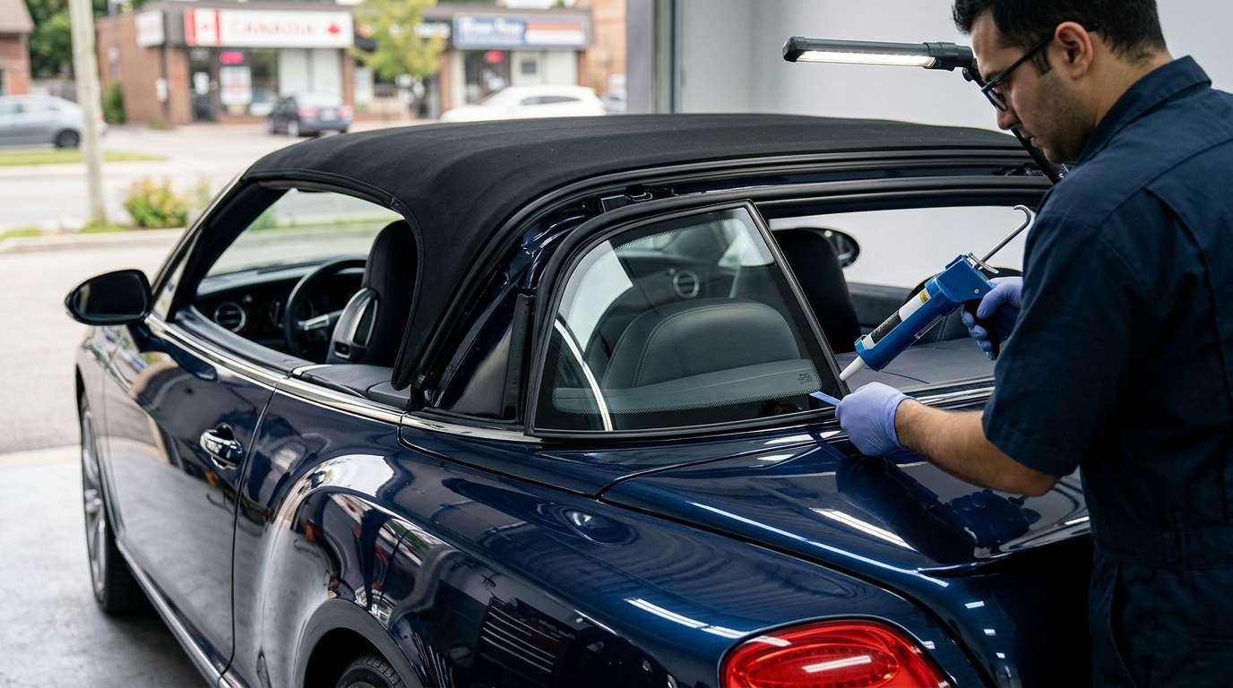 Quarter Glass Replacement for Bentley Continental GTC (Convertible) 2006-2010 by Alexwindshield