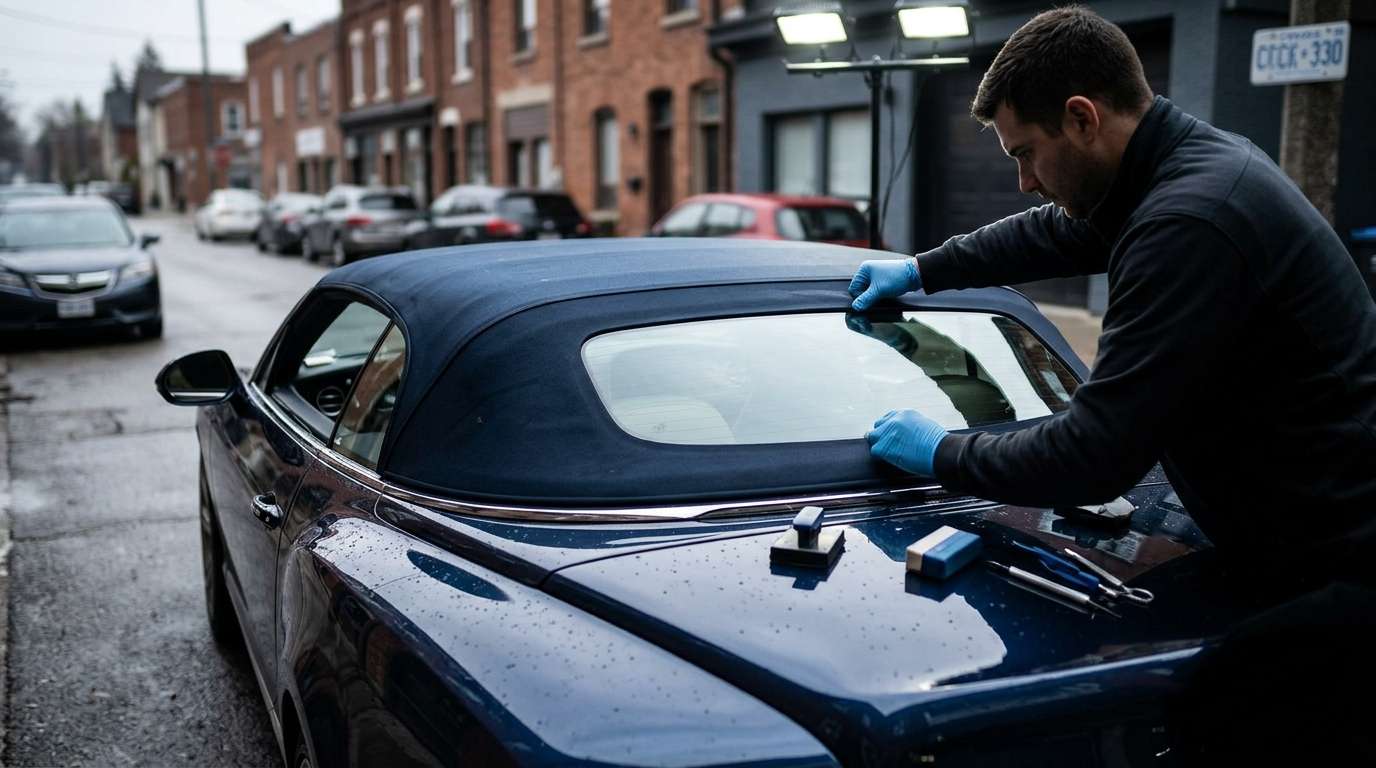 Back Glass Replacement for Bentley Continental GTC (Convertible) 2011-2018 by Alexwindshield