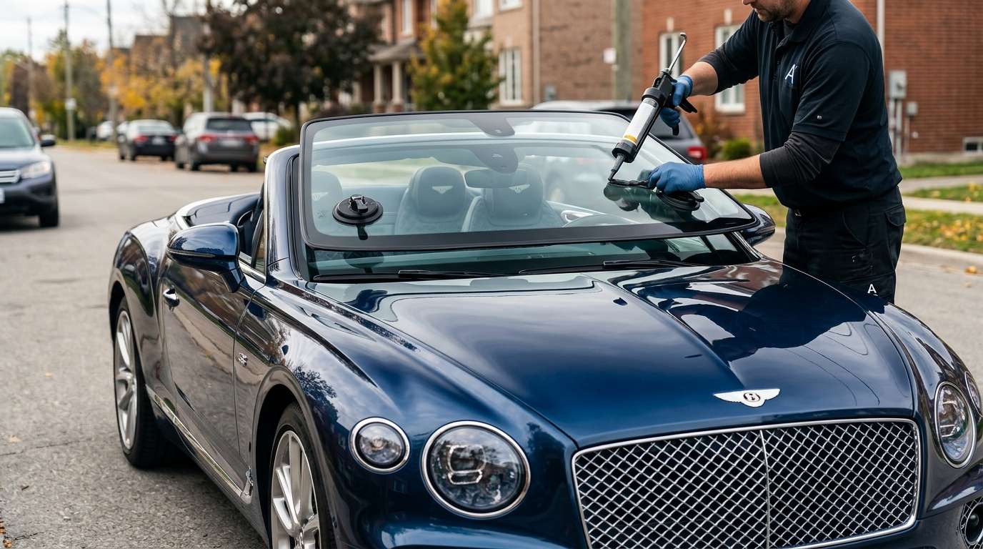 Windshield Replacement for Bentley Continental GTC (Convertible) 2019-2024 by Alexwindshield