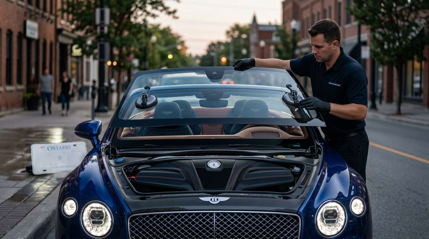 Windshield Replacement for Bentley Continental GTC (Convertible) 2025-2027 by Alexwindshield