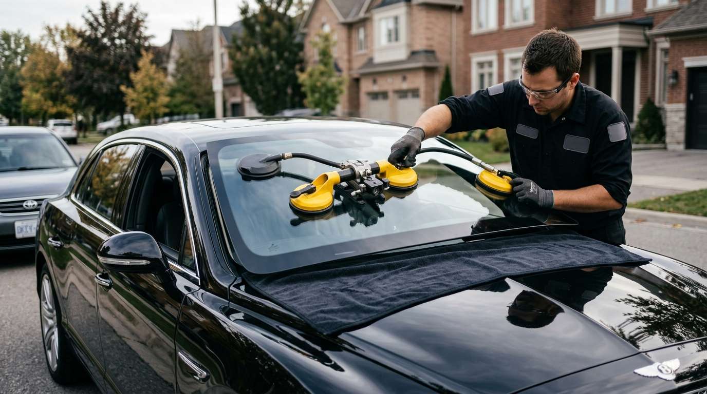 Windshield Replacement for Bentley Flying Spur 2014-2019 by Alexwindshield