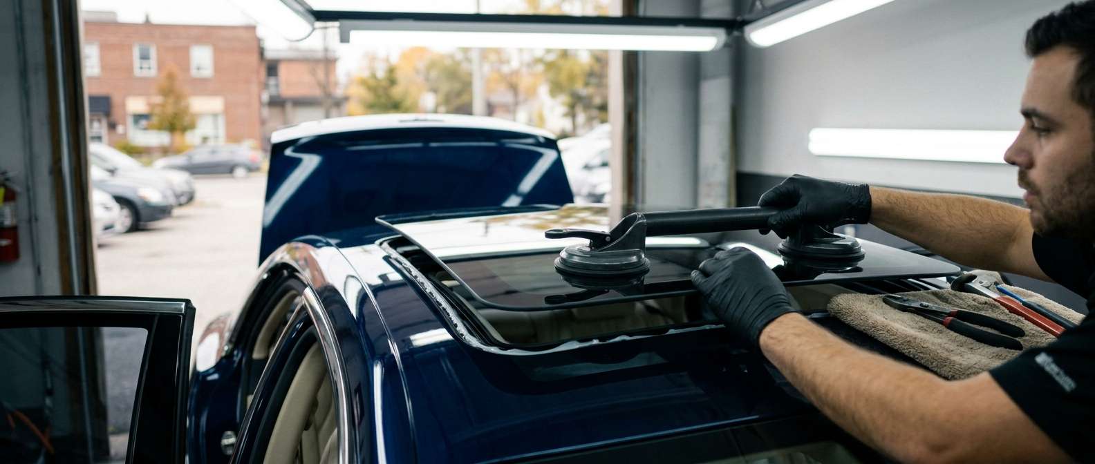 Sunroof Replacement for Bentley Flying Spur 2014-2019 by Alexwindshield