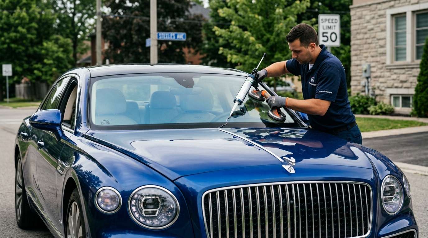 Windshield Replacement for Bentley Flying Spur 2025-2027 (New Gen) by Alexwindshield