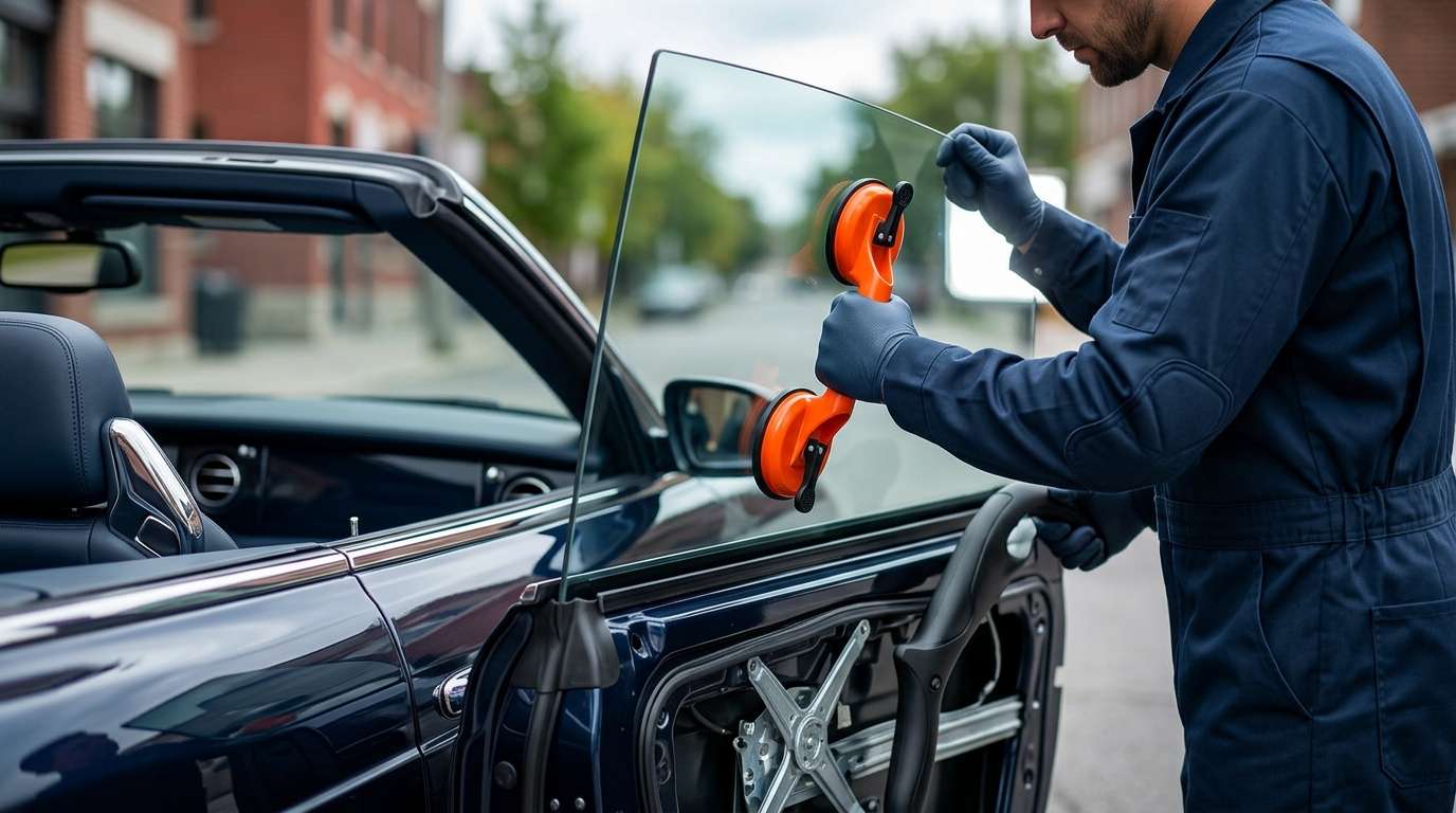Door Glass Replacement for Bentley Azure 2006-2011 by Alexwindshield