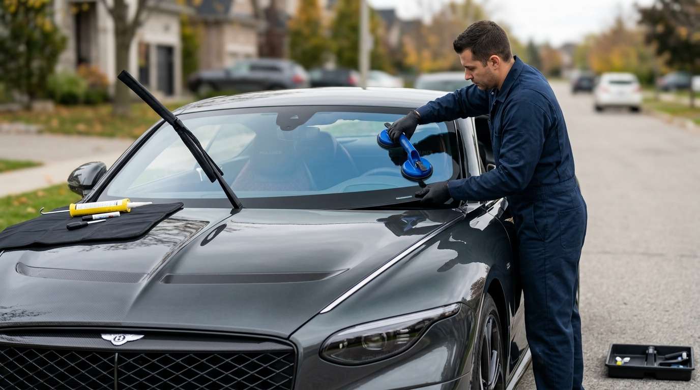 Windshield Replacement for Bentley Mulliner Batur 2023-2025 by Alexwindshield