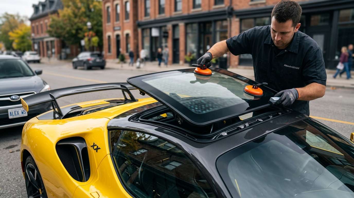 Sunroof Replacement for Ferrari SF90 XX Stradale / Spider 2024-2026 by Alexwindshield