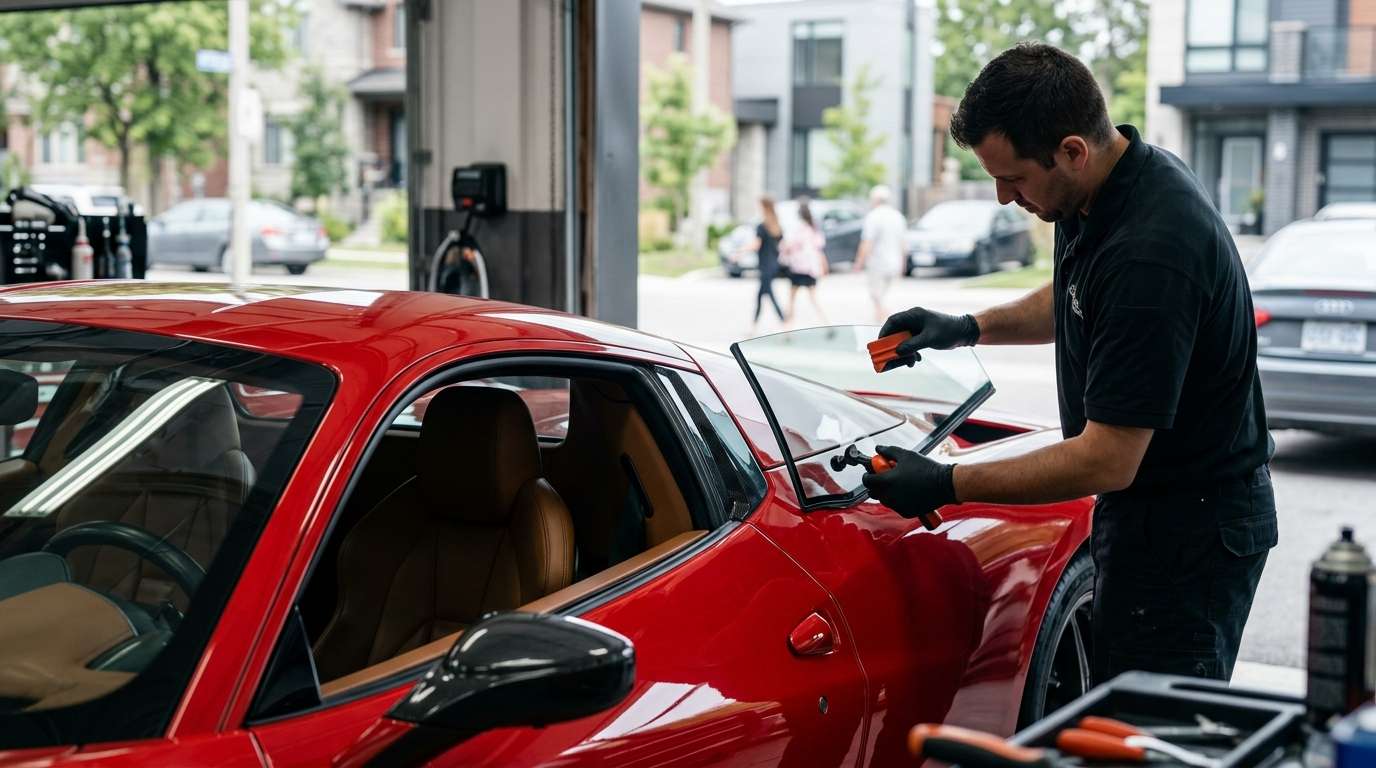 Quarter Glass Replacement for Ferrari 458 Italia / Spider / Speciale 2009-2015 by Alexwindshield