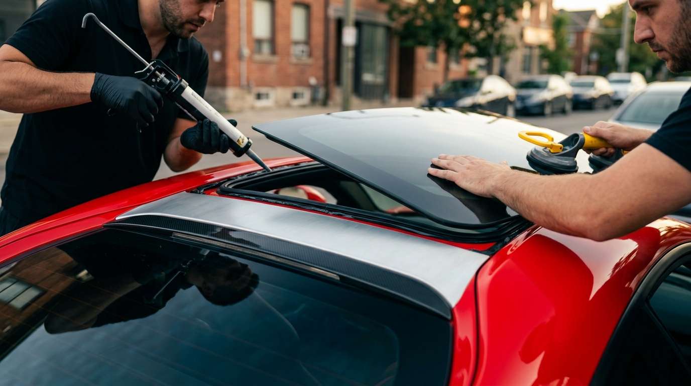 Sunroof Replacement for Ferrari F12berlinetta / TDF 2012-2017 by Alexwindshield