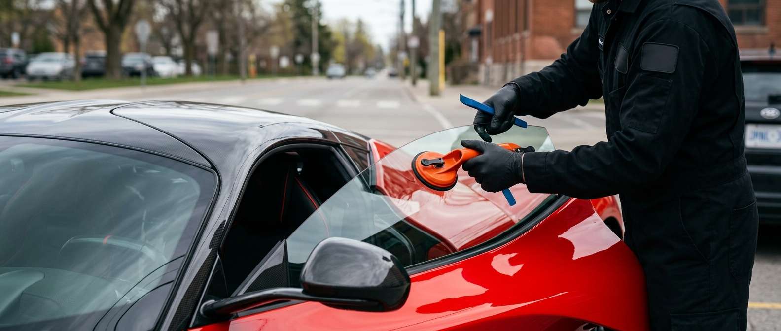 Quarter Glass Replacement for Ferrari LaFerrari / Aperta 2013-2018 by Alexwindshield