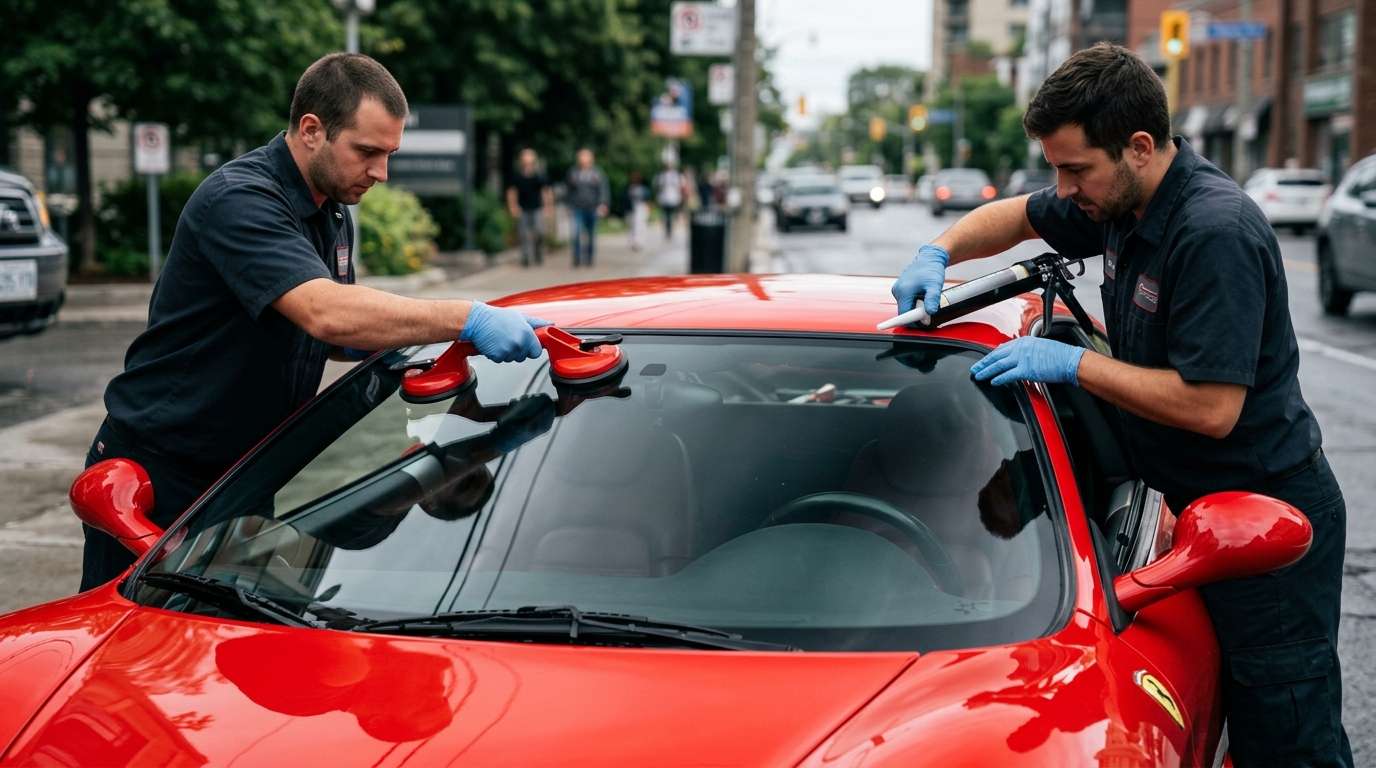 Windshield Replacement for Ferrari 360 Modena / Spider 1999-2005 by Alexwindshield