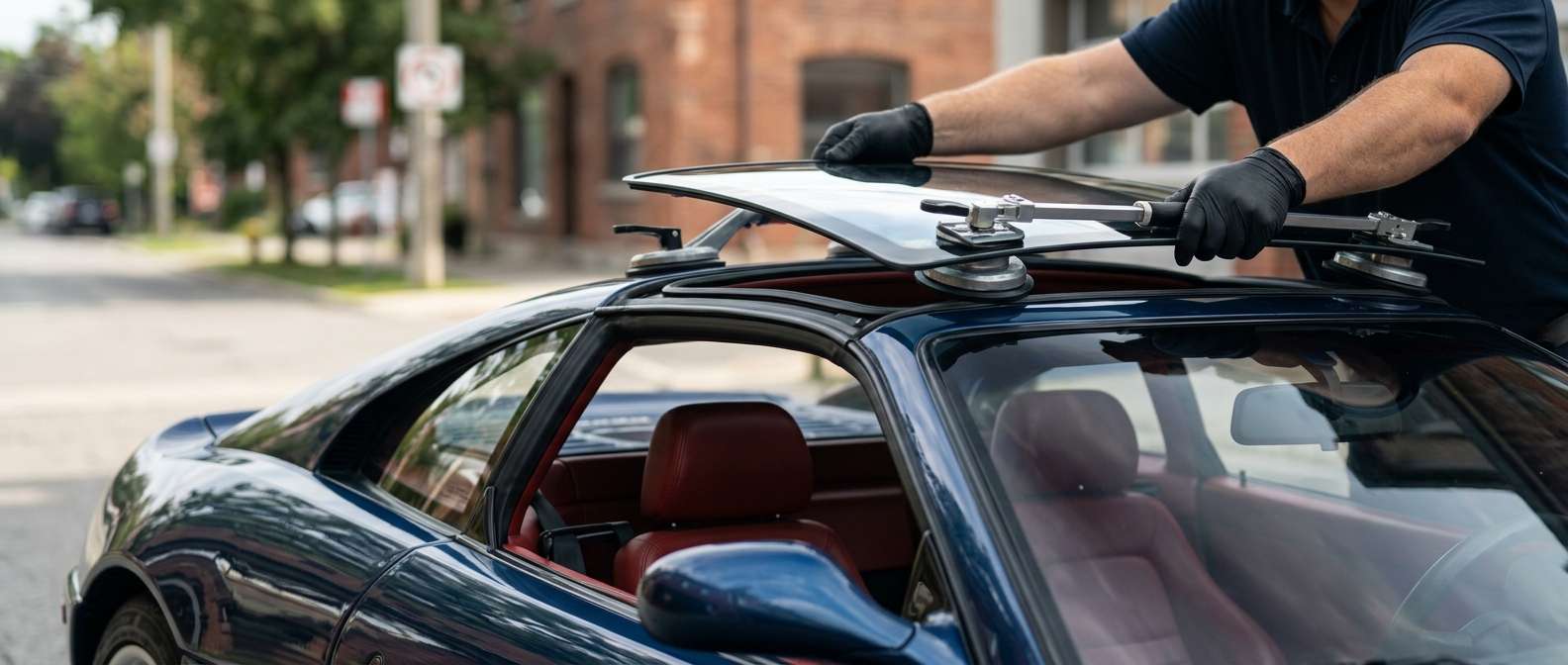 Sunroof Replacement for Ferrari F355 / Spider / GTS 1994-1999 by Alexwindshield