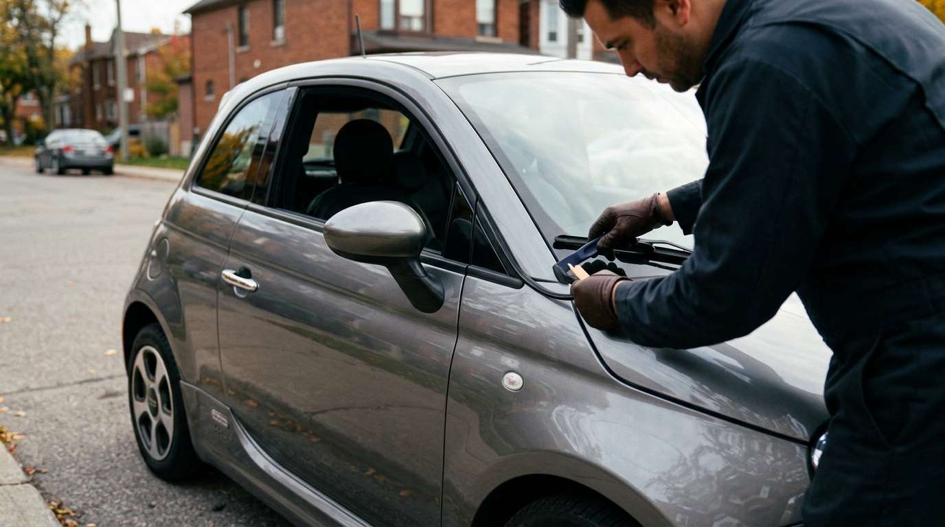 Vent Glass Replacement for Fiat 500e (Electric) 2013-2019 by Alexwindshield