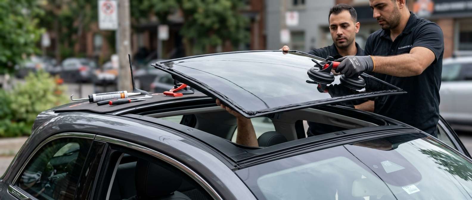 Sunroof Replacement for Fiat 500e (Electric) 2024-2027 by Alexwindshield