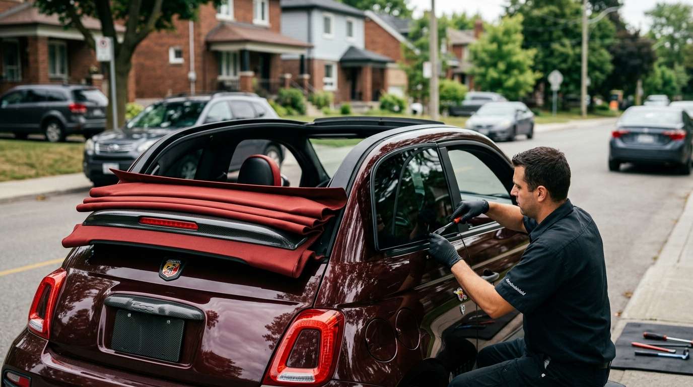 Sunroof Replacement for Fiat 500 Abarth / Cabrio 2012-2019 by Alexwindshield