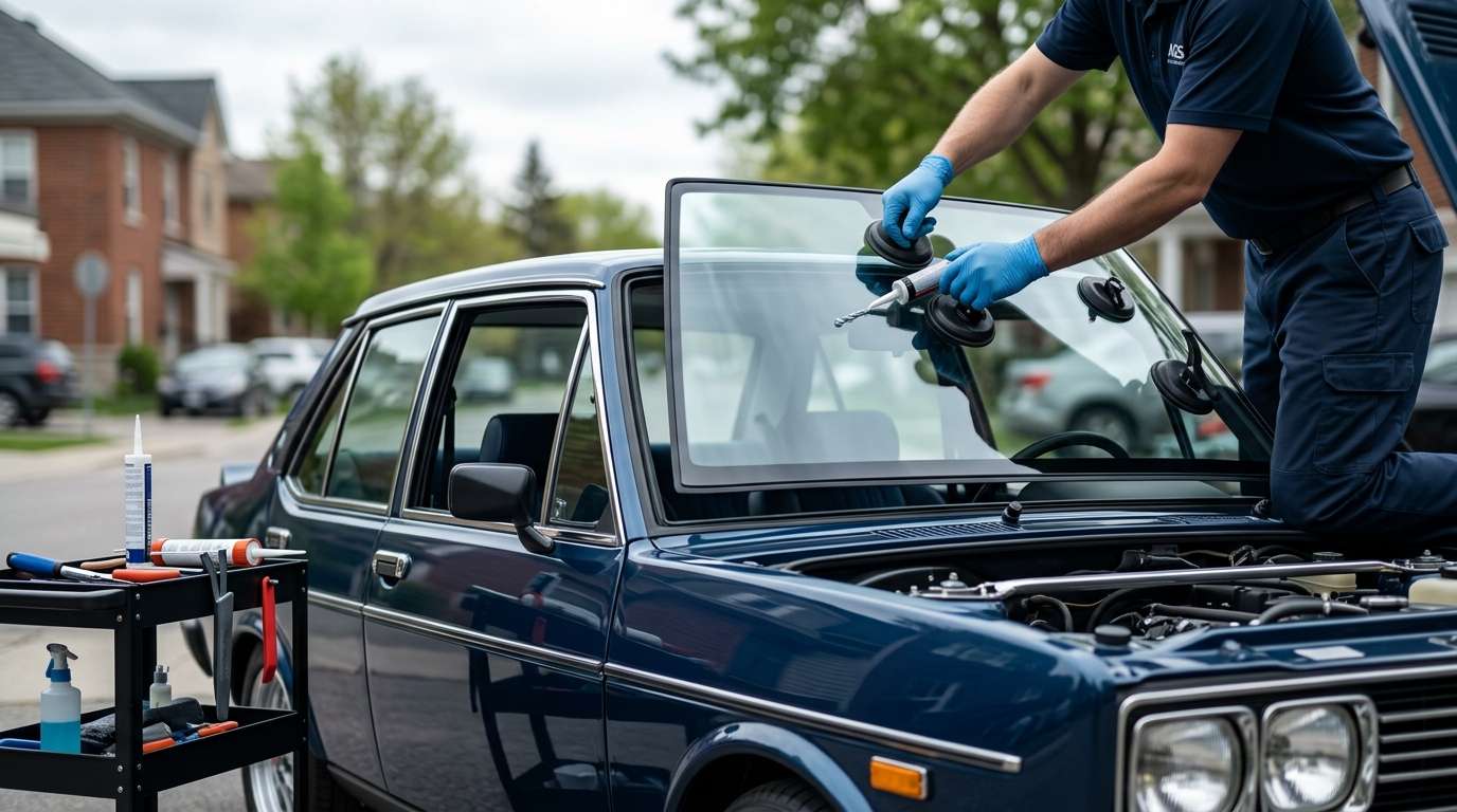 Windshield Replacement for Fiat 131 / Brava 1974-1984 by Alexwindshield
